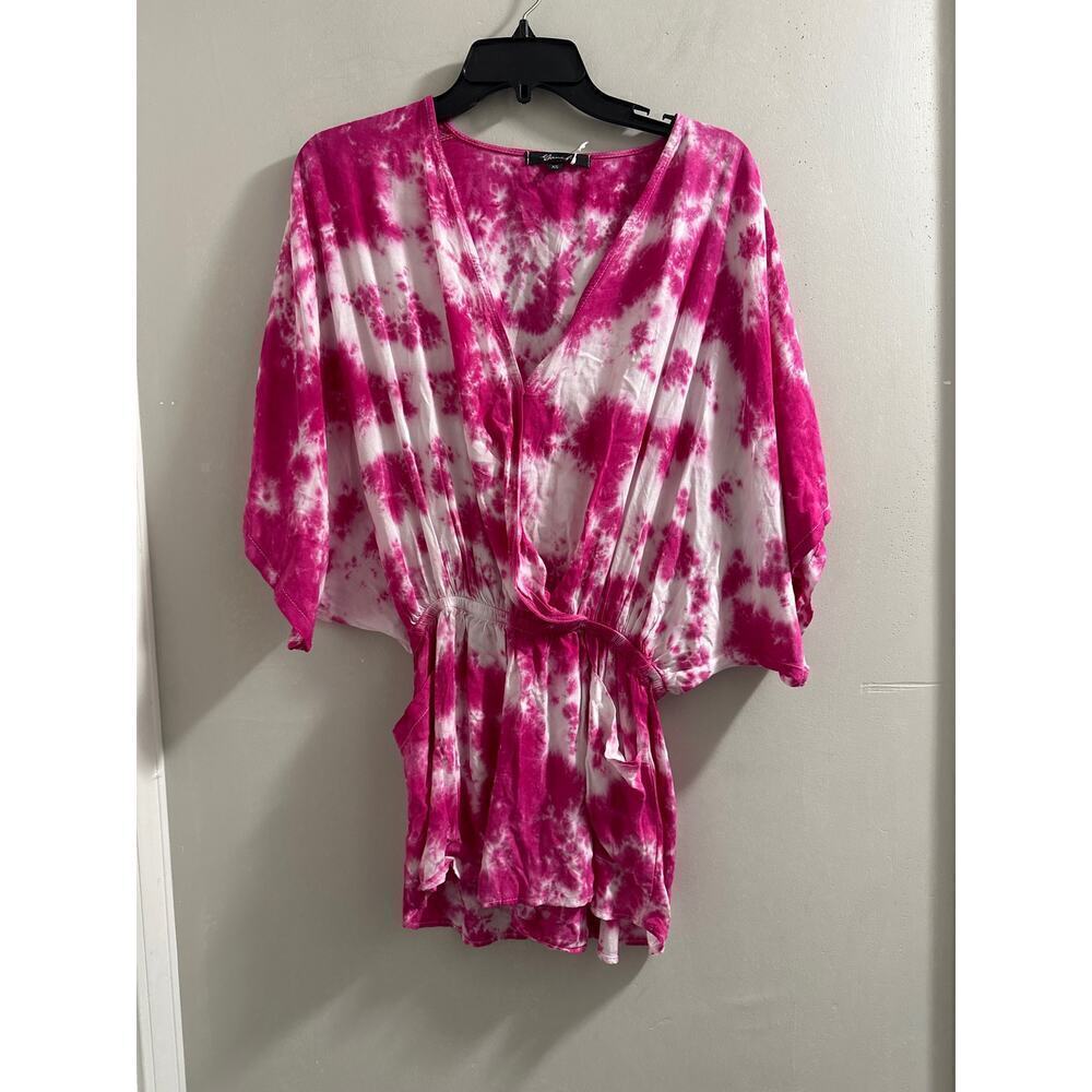 🔴 Yana K pink romper size XS‎